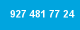 927 481 77 24 927 481 77 24